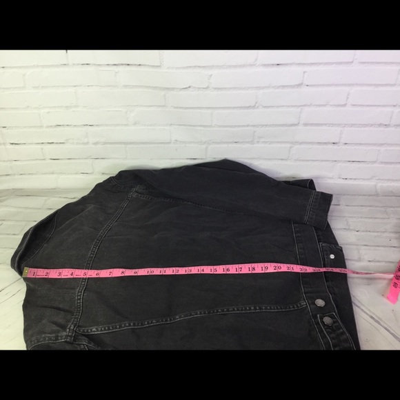 Topshop Boutique Oversized Distressed Jean Jacket - Picture 8 of 8